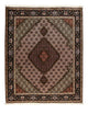 Täbriz - 40 Raj Teppich 156x197cm - Perserteppich - hellrot