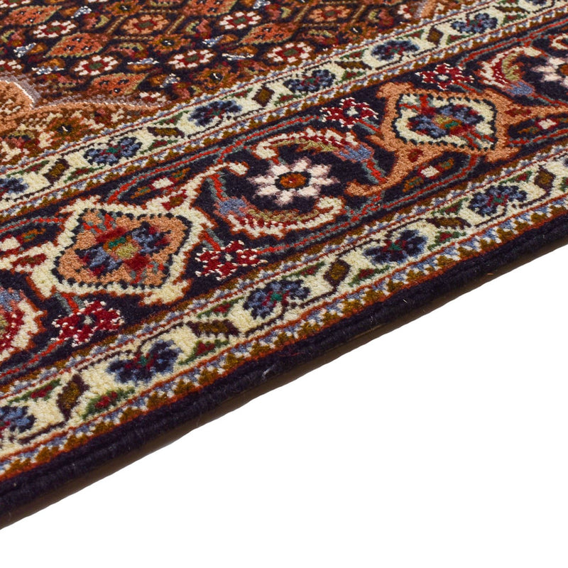 Täbriz - 40 Raj Teppich 152x202cm - Perserteppich - braun