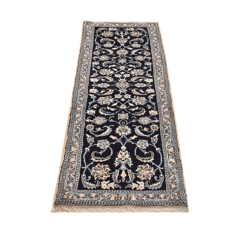 Nain - 9La Teppich 62x203cm - Perserteppich - dunkelblau