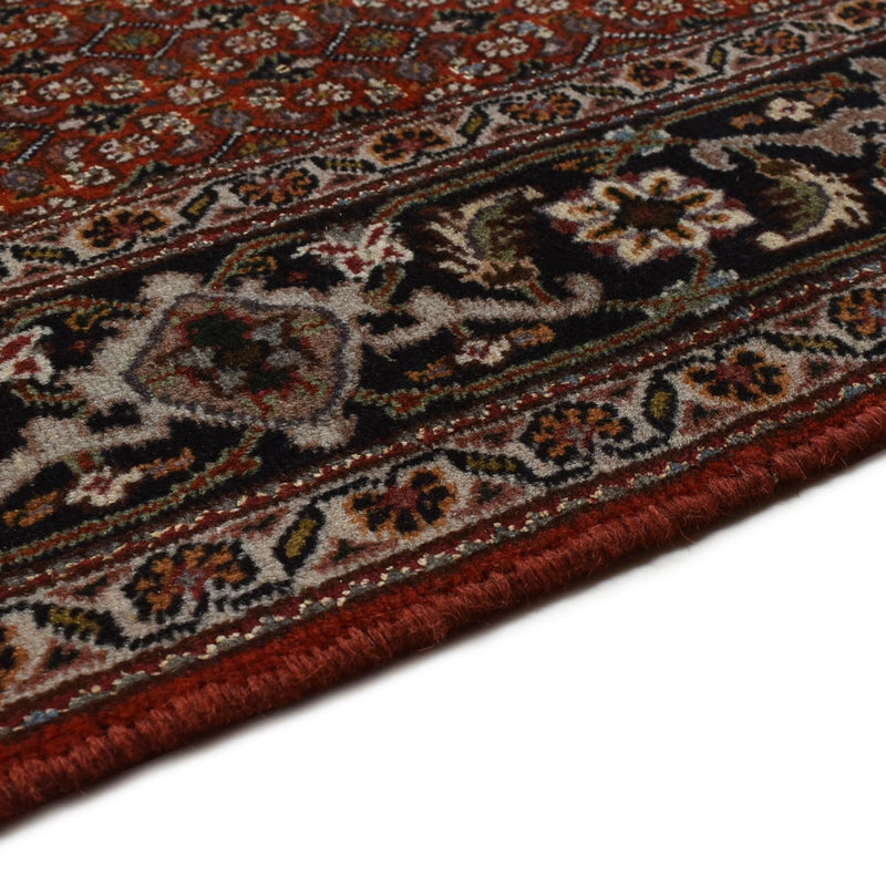 Täbriz - 40 Raj Teppich 150x204cm - Perserteppich - dunkelrot