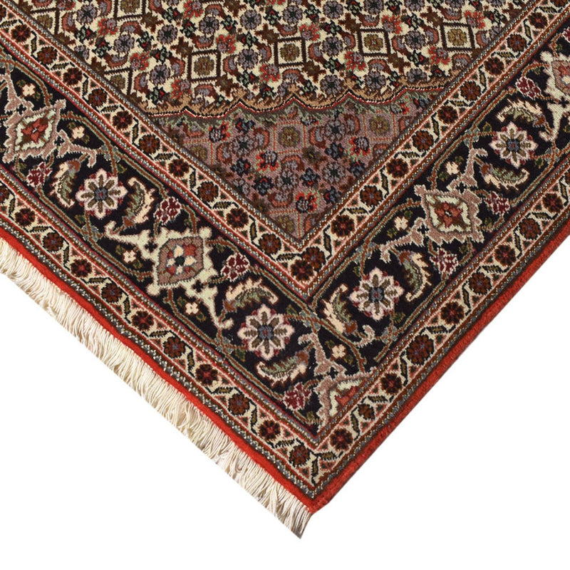 Täbriz - 40 Raj Teppich 154x205cm - Perserteppich - mehrfarbig
