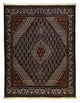 Täbriz - 40 Raj Teppich 158x206cm - Perserteppich - anthrazit