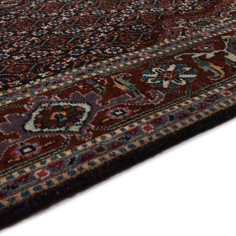 Täbriz - 40 Raj Teppich 150x204cm - Perserteppich - anthrazit