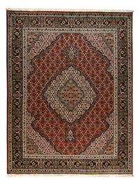 Täbriz - 40 Raj Teppich 150x200cm - Perserteppich - rot – product image