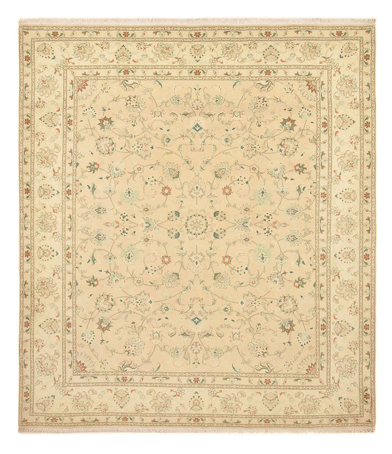 Täbriz - 50 Raj Teppich 250x300cm - Perserteppich - beige