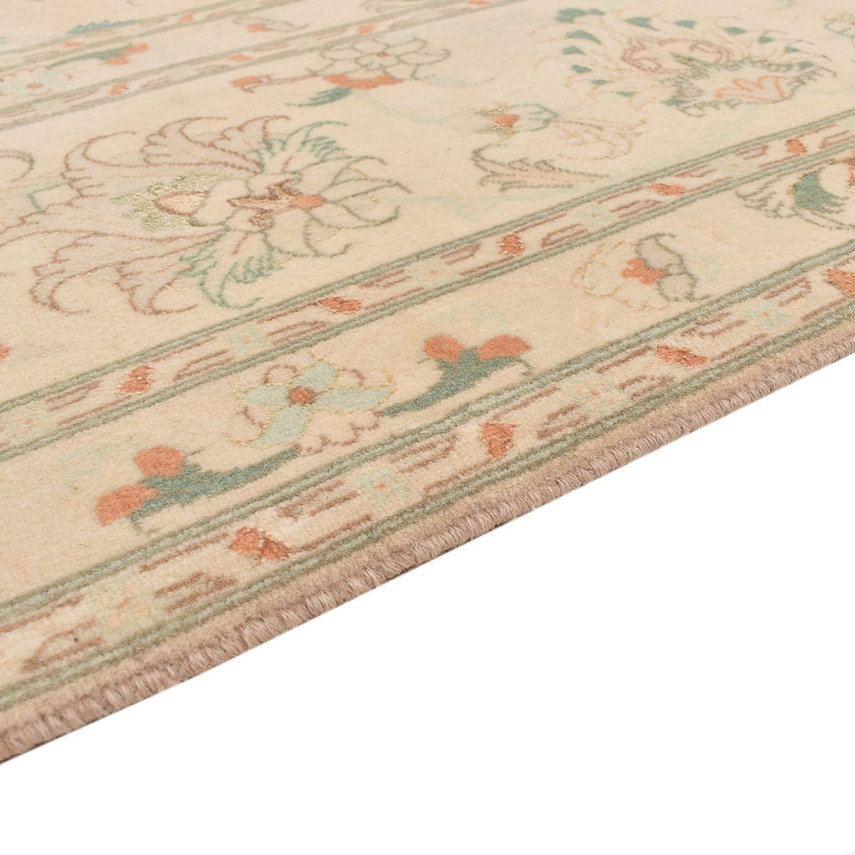Täbriz - 50 Raj Teppich 250x300cm - Perserteppich - beige