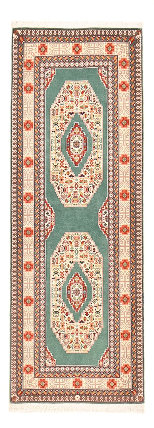 Täbriz - 50 Raj Teppich 70x192cm - Perserteppich - mehrfarbig