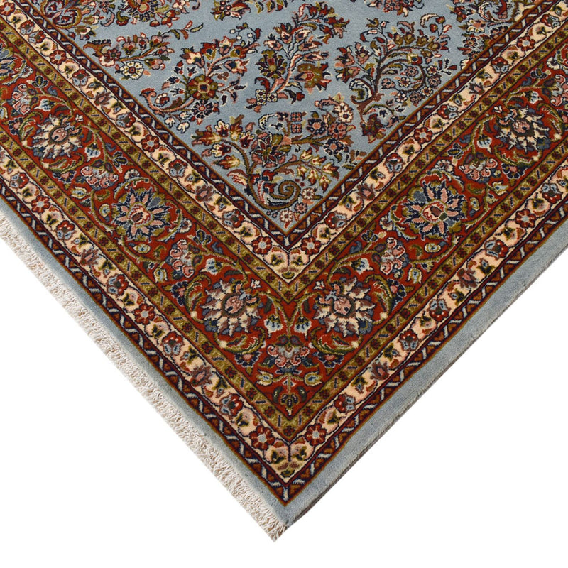Sarough Teppich 205x300cm - Perserteppich - hellblau