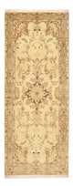 Täbriz - 50 Raj Teppich 81x205cm - Perserteppich - beige