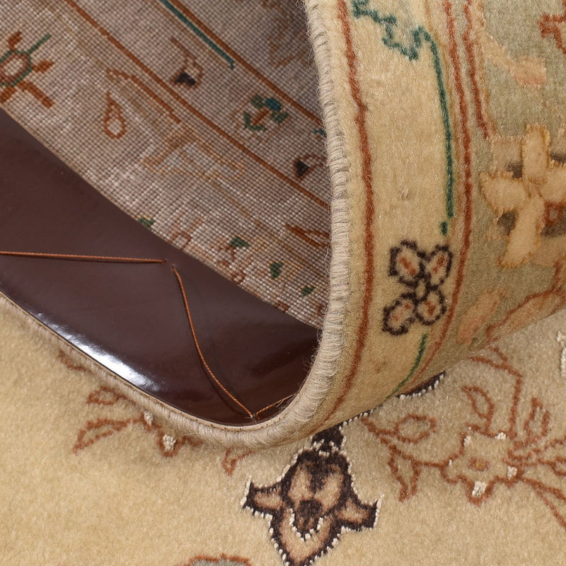 Täbriz - 50 Raj Teppich 81x205cm - Perserteppich - beige