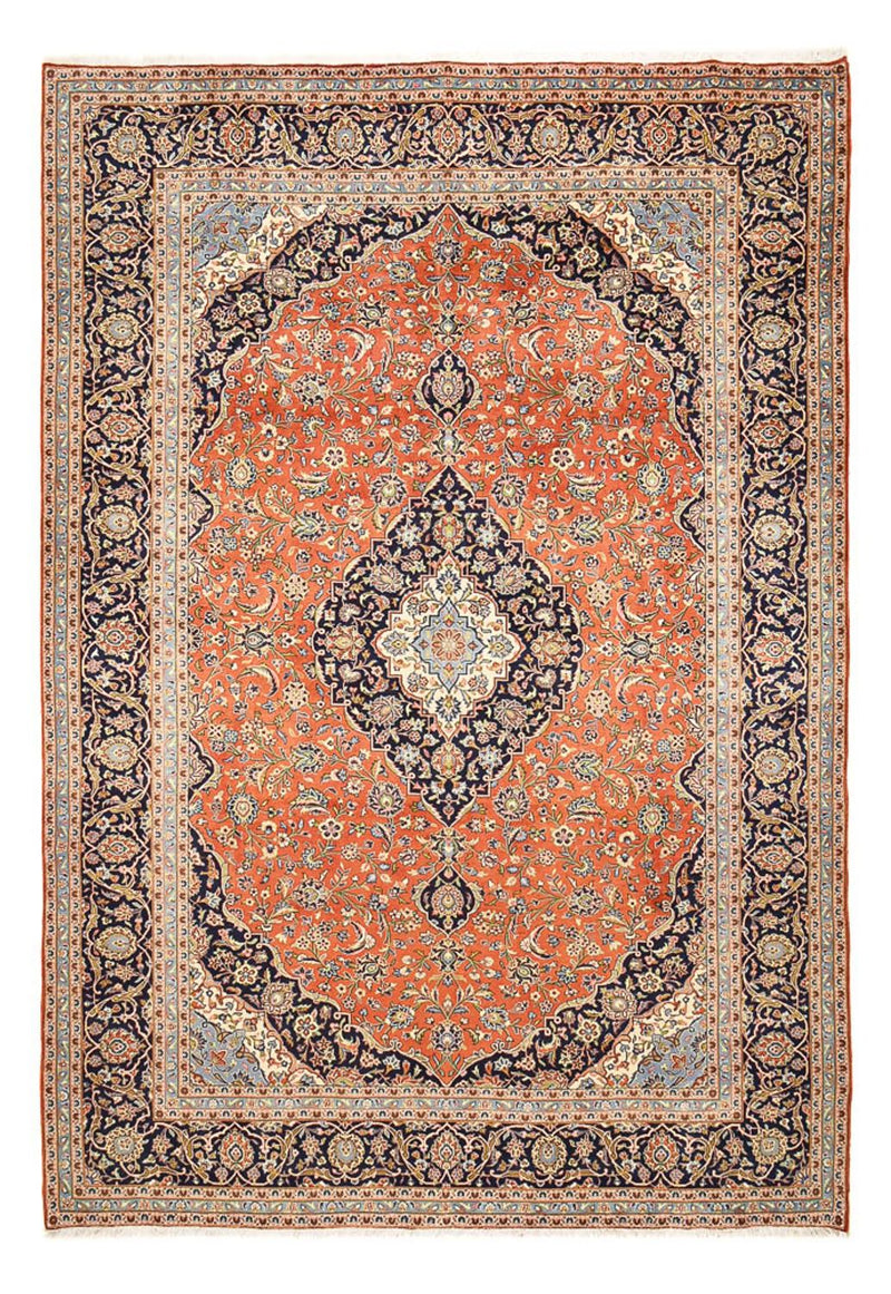 Keshan Teppich 286x414cm - Perserteppich - orange
