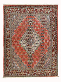 Täbriz - 40 Raj Teppich 153x205cm - Perserteppich - mehrfarbig – product image
