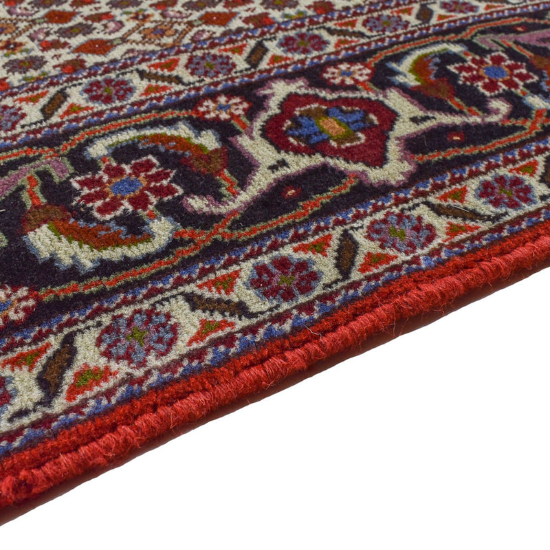 Täbriz - 40 Raj Teppich 151x201cm - Perserteppich - rot