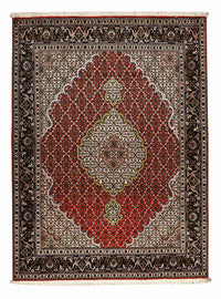 Täbriz - 40 Raj Teppich 148x200cm - Perserteppich - rot – product image