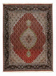 Täbriz - 40 Raj Teppich 148x200cm - Perserteppich - rot