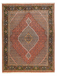Täbriz - 40 Raj Teppich 153x200cm - Perserteppich - rost – product image