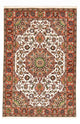 Täbriz - 40 Raj Teppich 105x156cm - Perserteppich - mehrfarbig