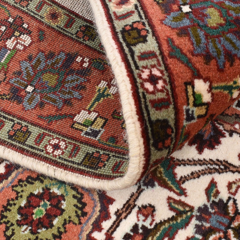 Täbriz - 40 Raj Teppich 105x156cm - Perserteppich - mehrfarbig