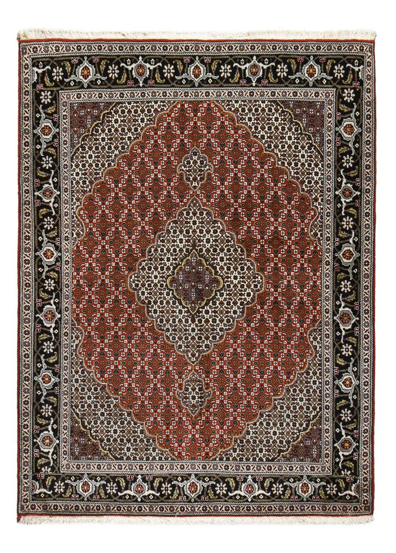 Täbriz - 40 Raj Teppich 152x204cm - Perserteppich - mehrfarbig