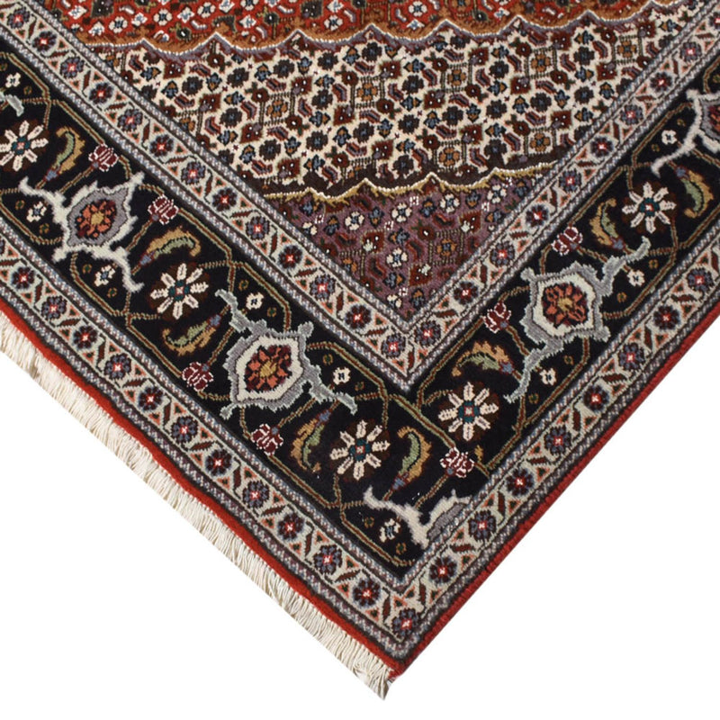 Täbriz - 40 Raj Teppich 152x204cm - Perserteppich - mehrfarbig