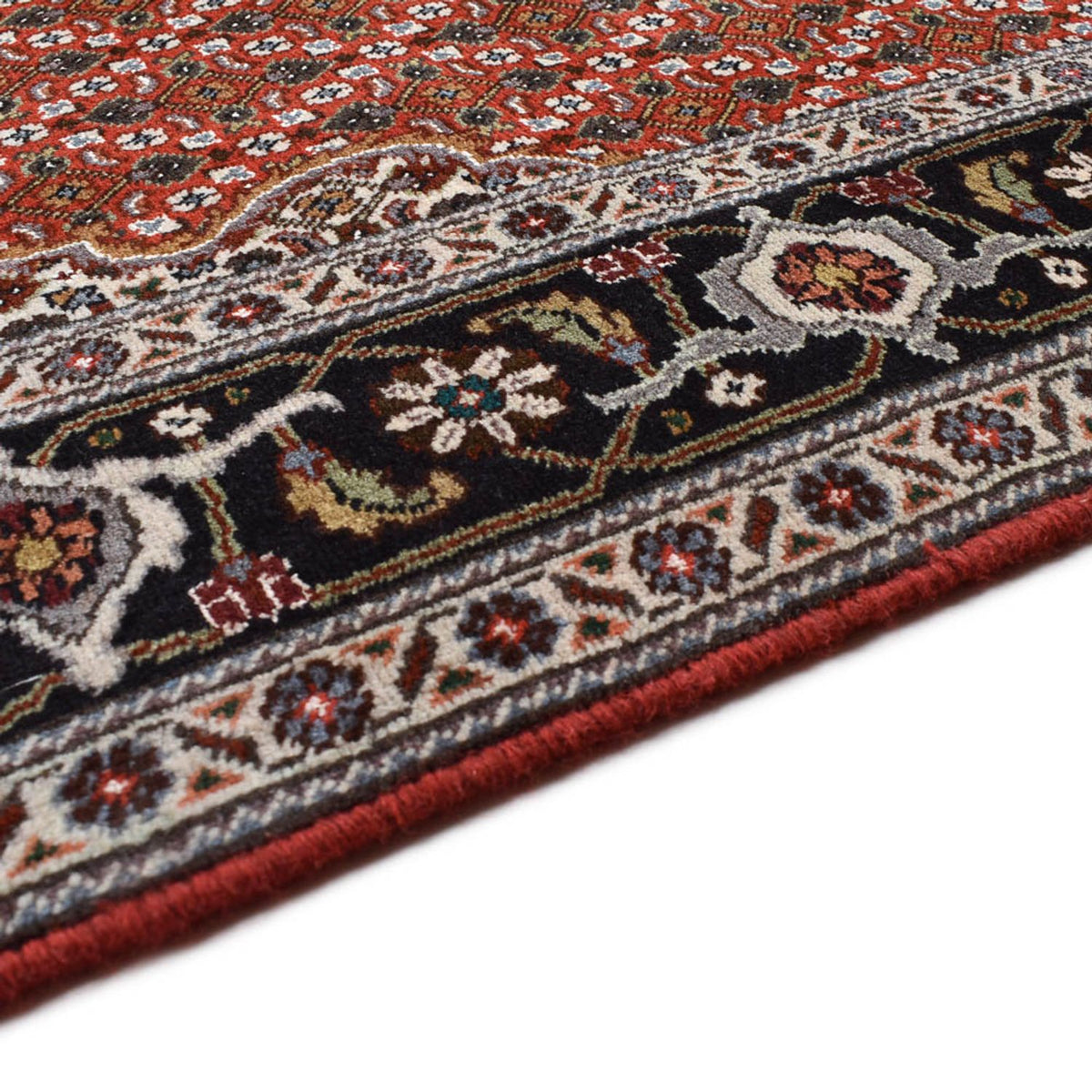 Täbriz - 40 Raj Teppich 152x204cm - Perserteppich - mehrfarbig
