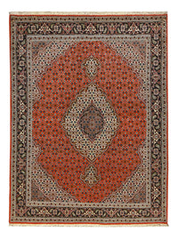 Täbriz - 40 Raj Teppich 155x205cm - Perserteppich - rot – product image