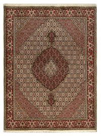 Täbriz - 40 Raj Teppich 152x202cm - Perserteppich - sand – product image