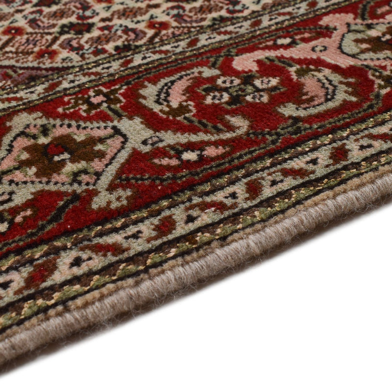 Täbriz - 40 Raj Teppich 152x202cm - Perserteppich - sand