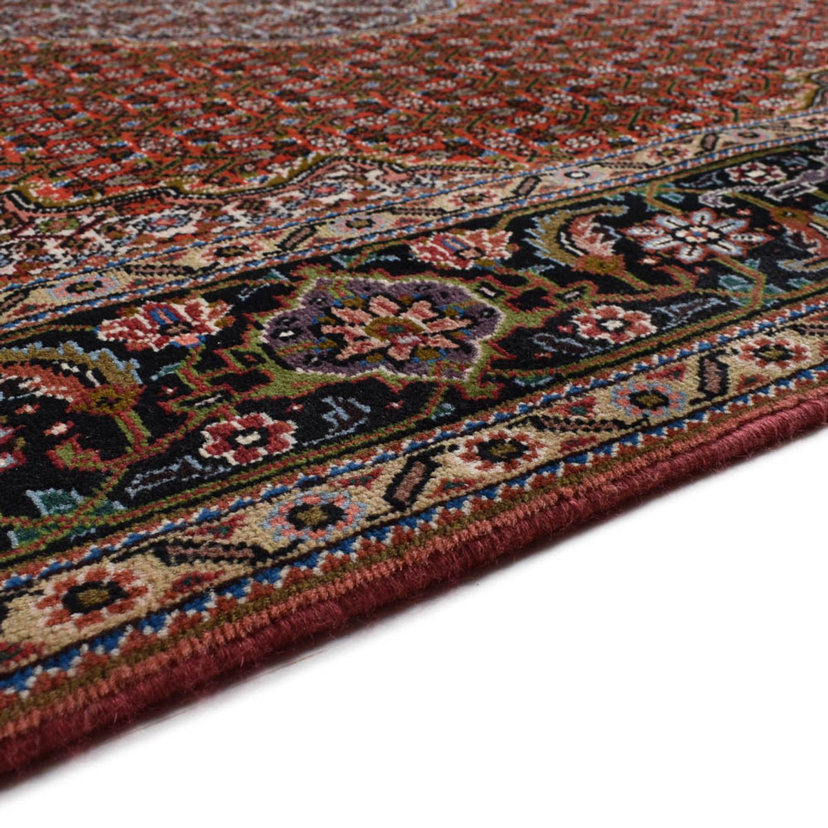 Täbriz - 40 Raj Teppich 152x200cm - Perserteppich - mehrfarbig