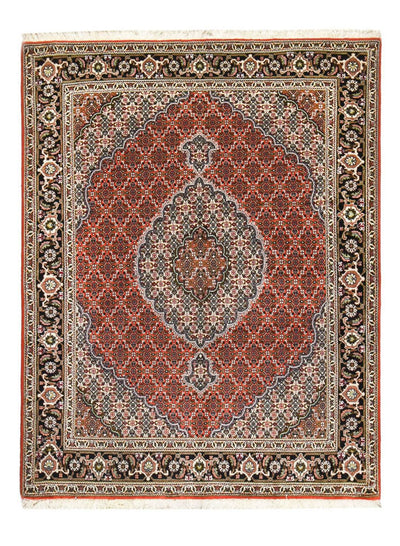 Täbriz - 40 Raj Teppich 154x198cm - Perserteppich - mehrfarbig
