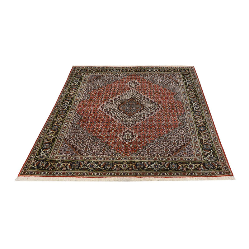 Täbriz - 40 Raj Teppich 152x200cm - Perserteppich - rost
