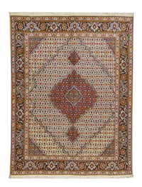 Täbriz - 40 Raj Teppich 152x202cm - Perserteppich - sand – product image