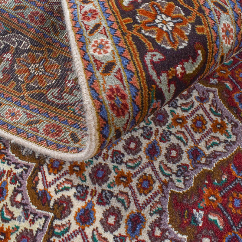 Täbriz - 40 Raj Teppich 152x202cm - Perserteppich - sand