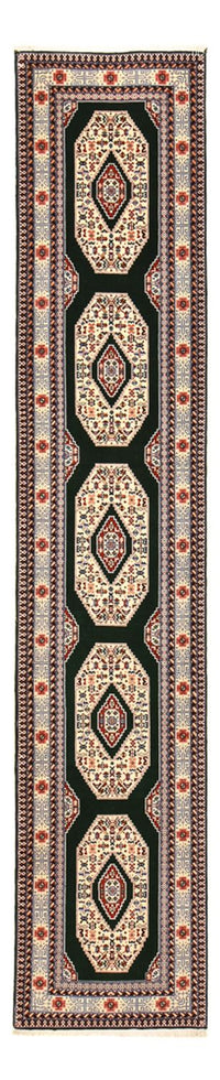 Täbriz - 60 Raj Teppich 74x372cm - Perserteppich - dunkelblau – product image