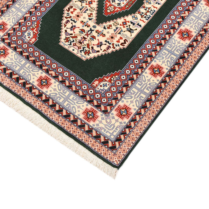 Täbriz - 50 Raj Teppich 75x182cm - Perserteppich - dunkelblau