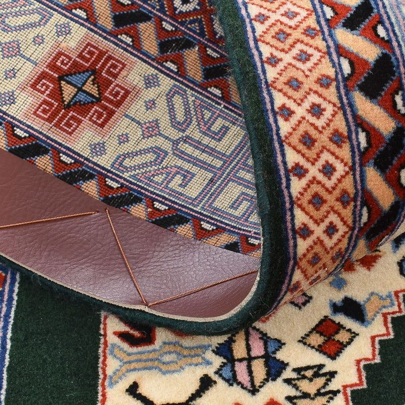 Täbriz - 50 Raj Teppich 75x182cm - Perserteppich - dunkelblau