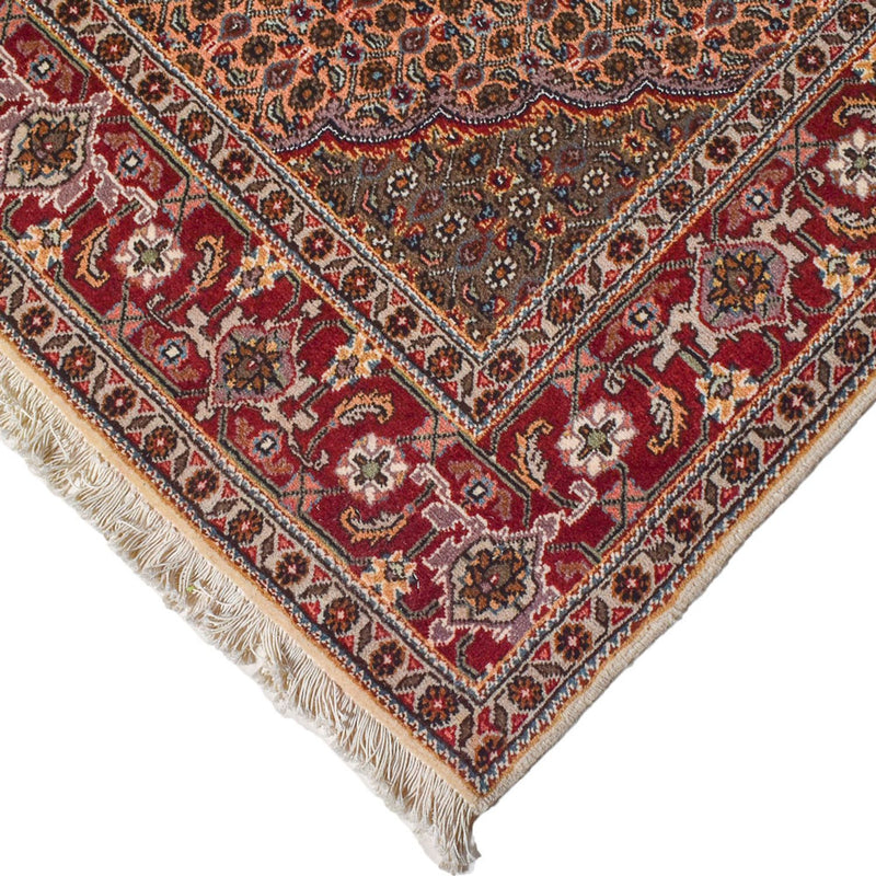 Täbriz - 40 Raj Teppich 154x198cm - Perserteppich - sand