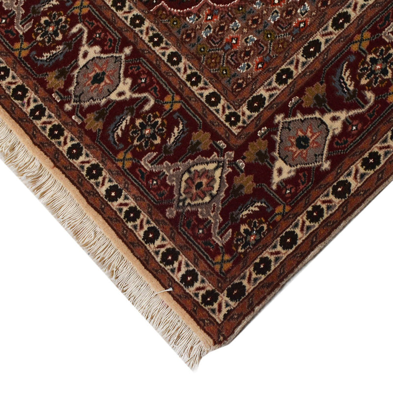 Täbriz - 40 Raj Teppich 156x203cm - Perserteppich - hellbraun
