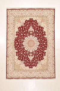 Täbriz - 60 Raj Teppich 251x359cm - Perserteppich - rot – product image