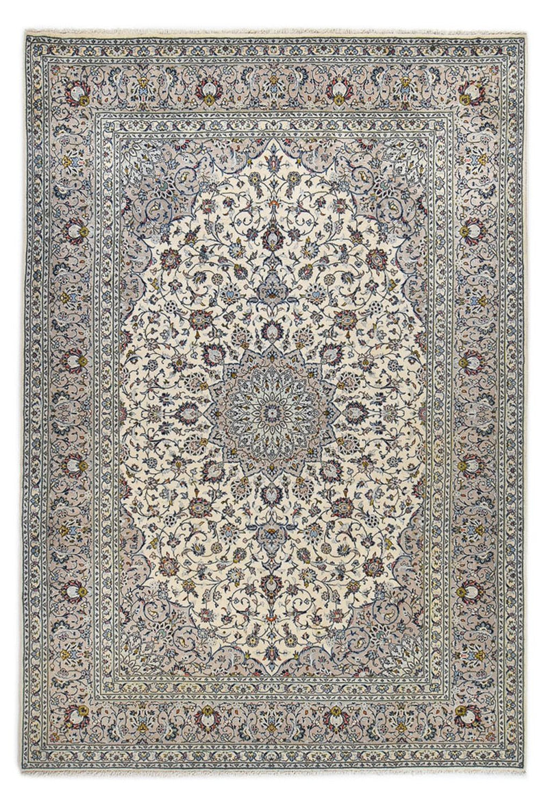 Maschad Teppich 252x360cm - Perserteppich - grau