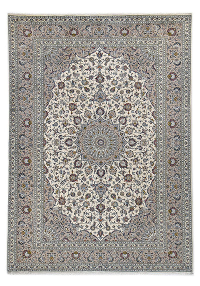 Maschad Teppich 250x355cm - Perserteppich - grau