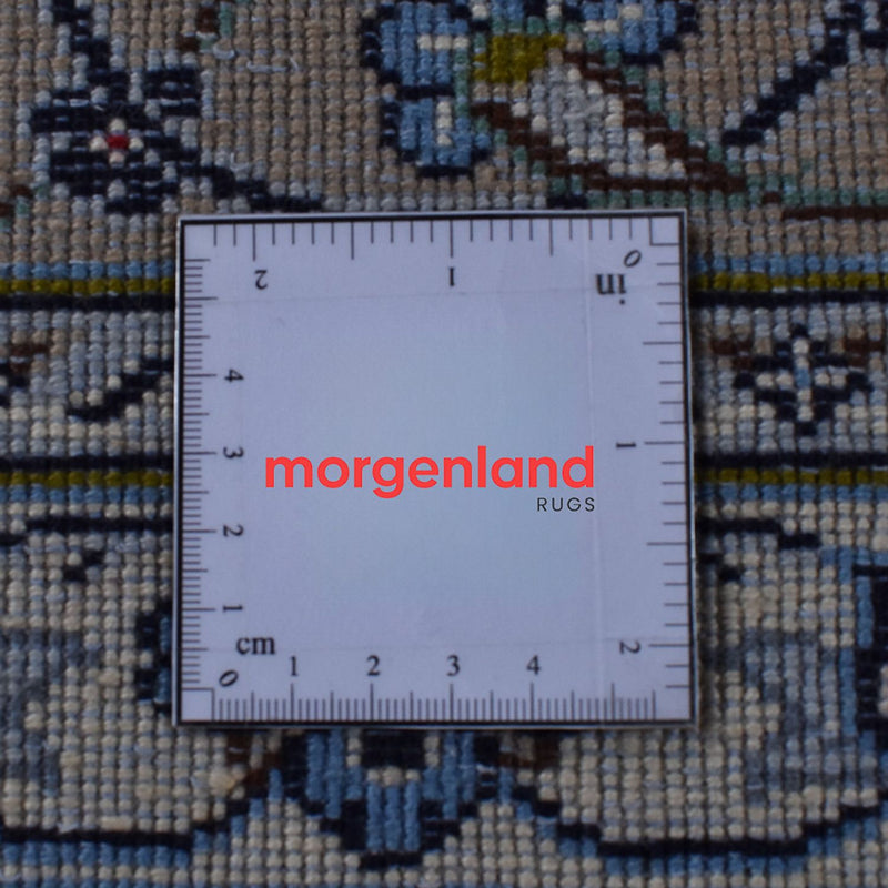 Maschad Teppich 250x355cm - Perserteppich - grau