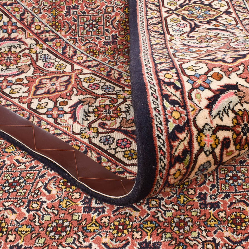 Bidjar - Zanjan Teppich 200x390cm - Perserteppich - hellrot