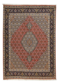 Täbriz - 40 Raj Teppich 147x207cm - Perserteppich - rot – product image
