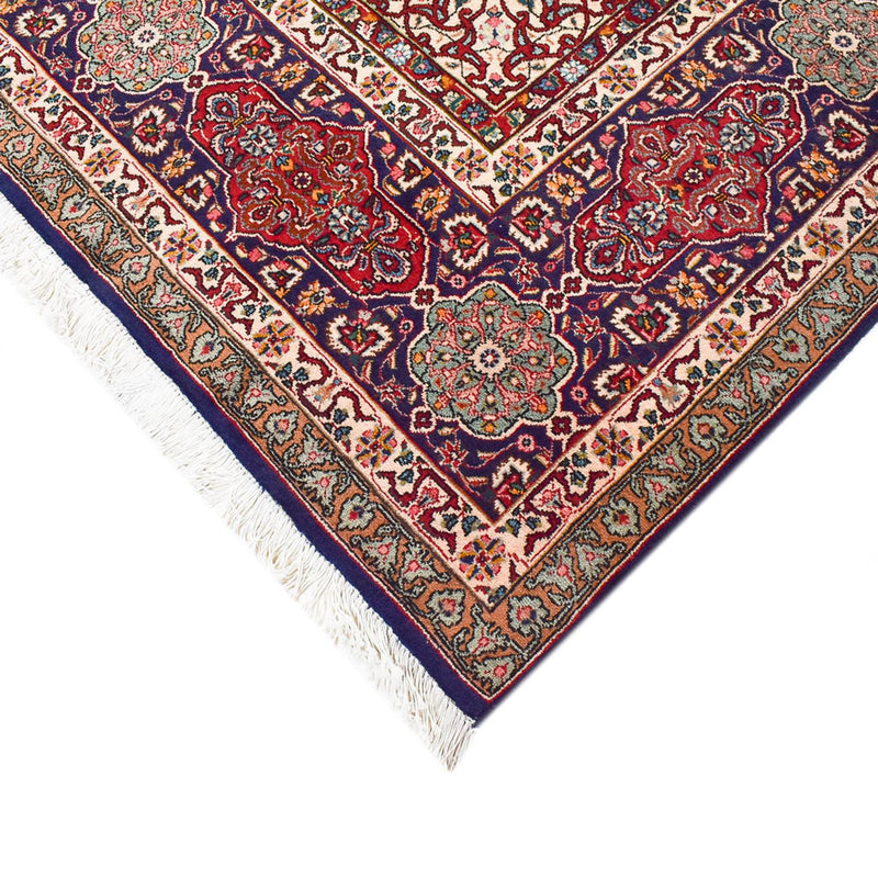 Täbriz - 40 Raj Teppich 297x400cm - Perserteppich - dunkelblau