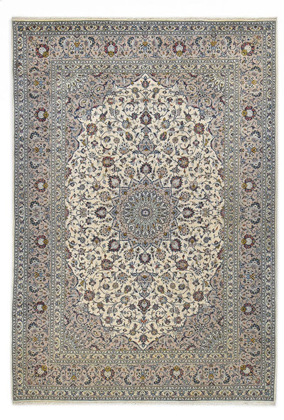Keshan Teppich 245x352cm - Perserteppich - grau
