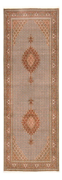 Täbriz - 50 Raj Teppich 150x404cm - Perserteppich - hellbraun – product image