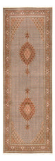 Täbriz - 50 Raj Teppich 150x404cm - Perserteppich - hellbraun