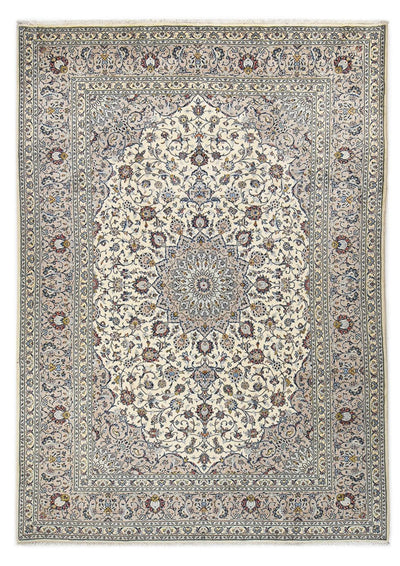 Keshan Teppich 250x347cm - Perserteppich - grau