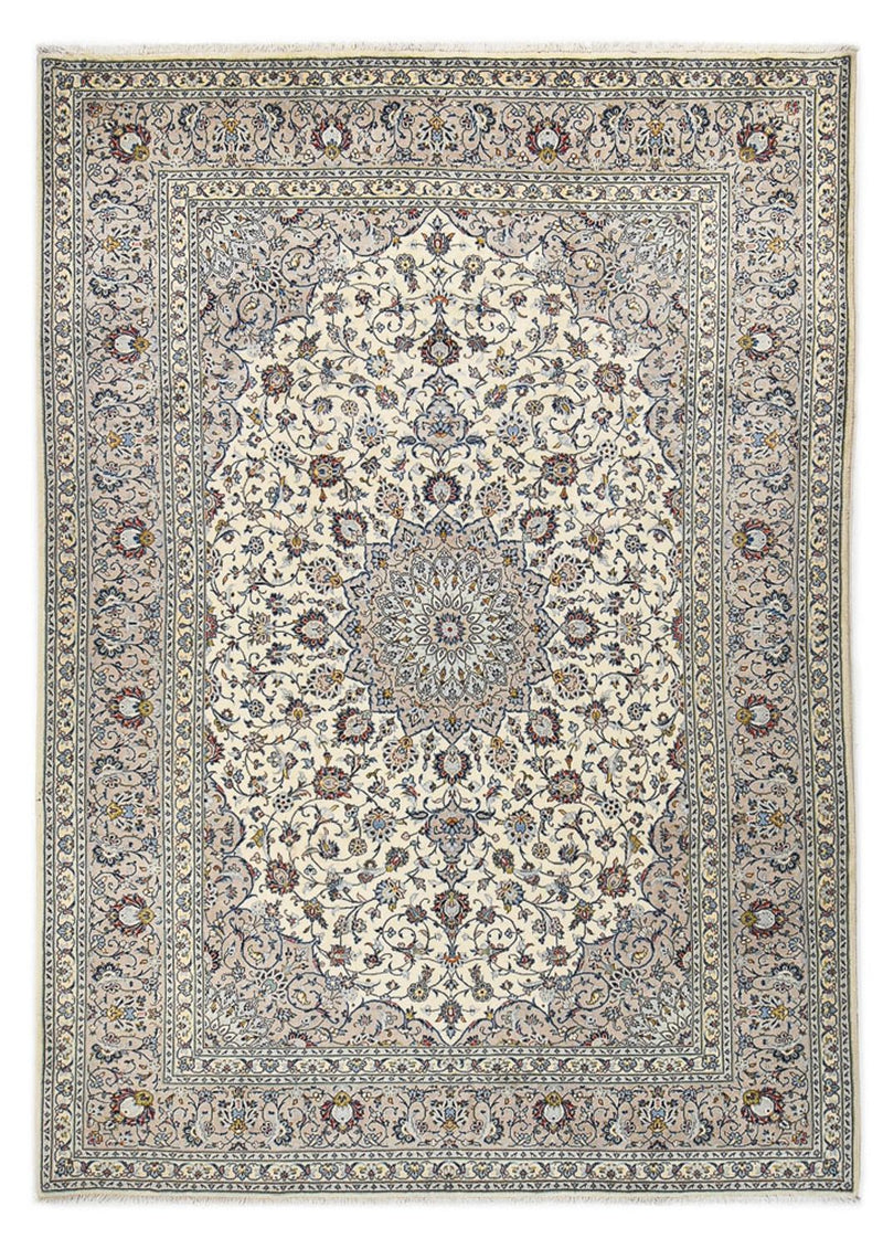 Keshan Teppich 250x347cm - Perserteppich - grau